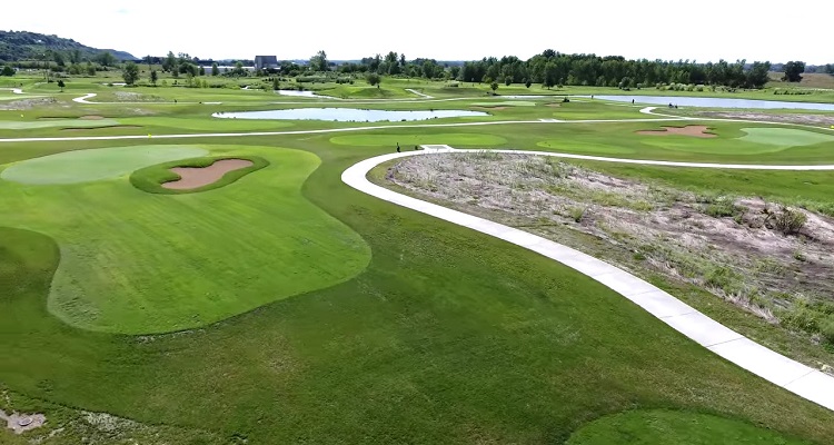 October Aerial Video of Ken Lanning GC