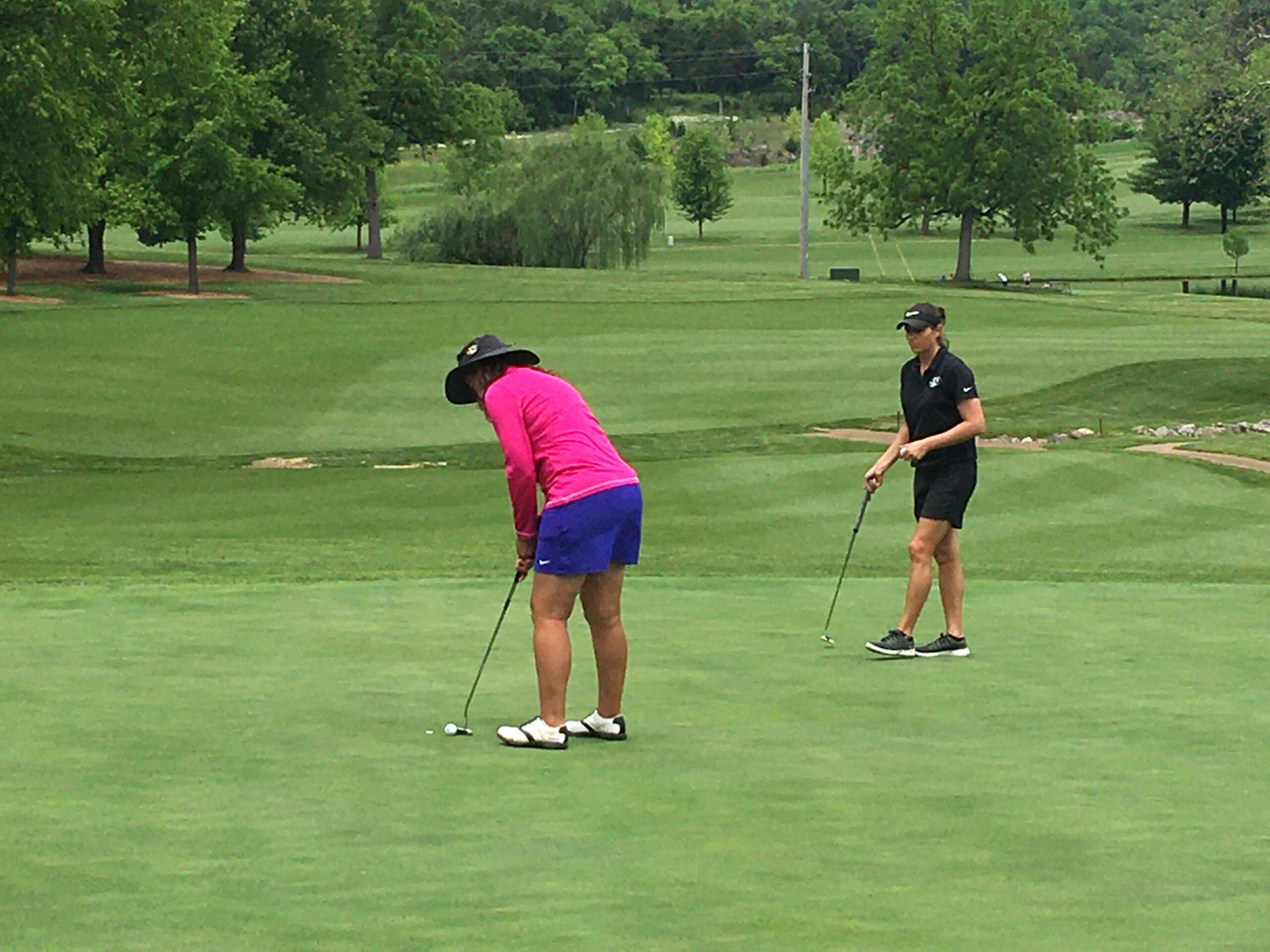 Day One of Two Lady Scramble Comes to Close