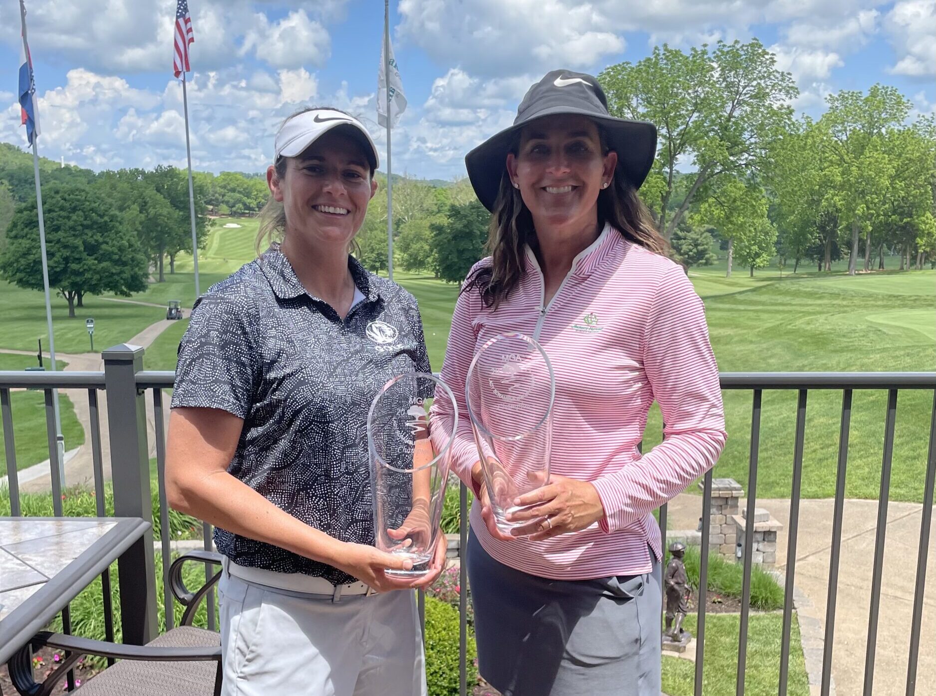 Priesmeyer and Coyle Come From Behind To Win Two Lady Scramble