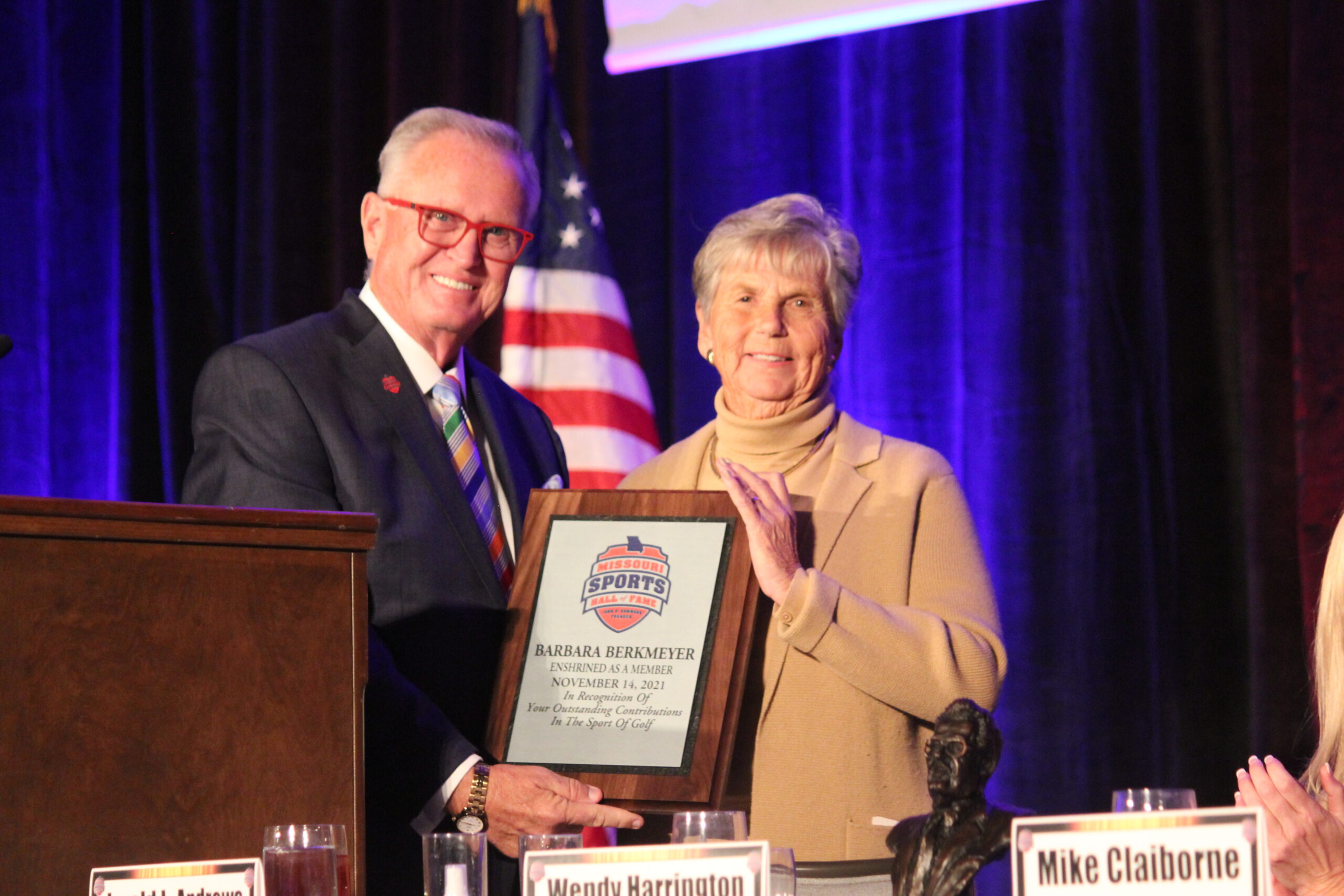 Barb Berkmeyer inducted into Sports Hall of Fame